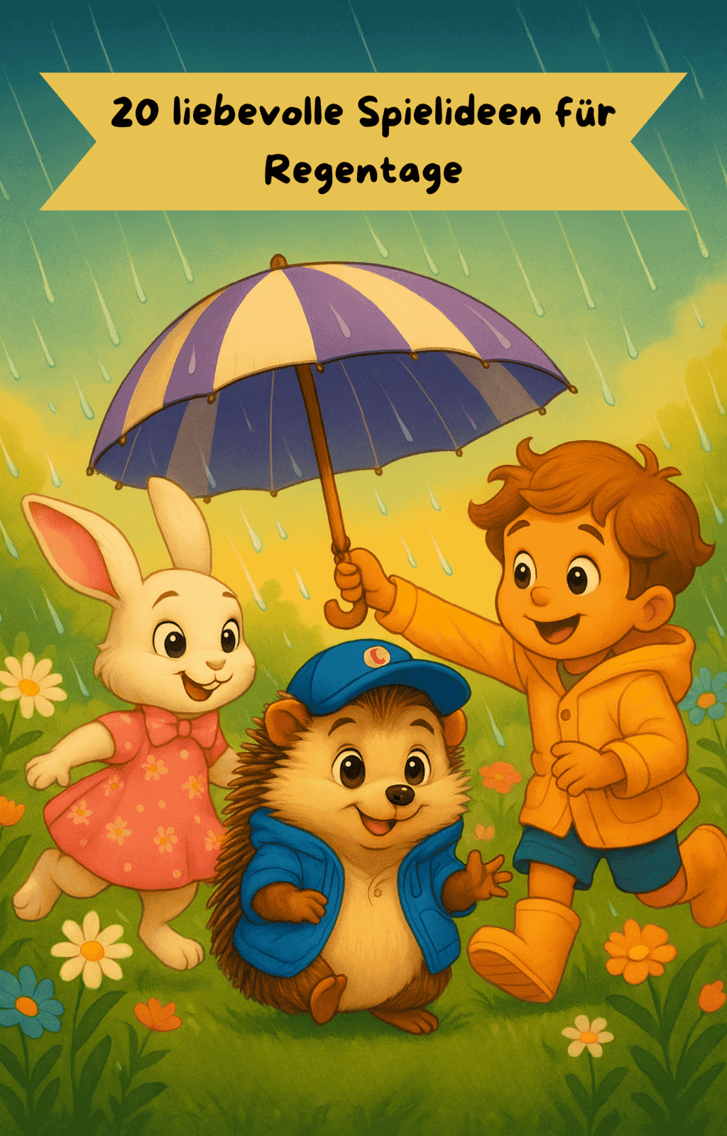 20 liebevolle Spielideen für Regentage