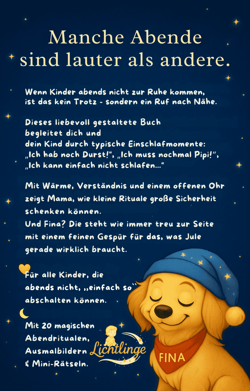 Das Abendbuch – Wenn Kinder nicht einschlafen können