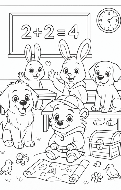 Lichtlinge Ausmalbilder – 20 magische Seiten zum Ausdrucken